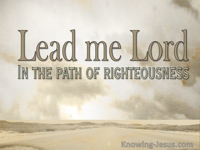 He Leads Me